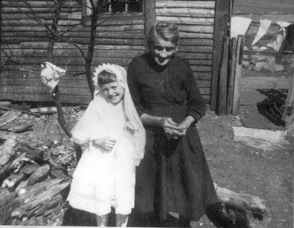 278: Young Anita Bishop and Mary (Bennett ?) Barry. (circa 1962) [courtesy of Ambrose McCarthy]  - Anita daughter of Ambrose Bishop &amp;amp; Mary Mulrooney